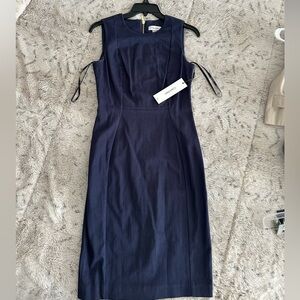 Calvin Klein Midnight Blue Midi Dress